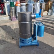 تصویر بخاری نفتی و گازوئیلی ساده قطر دهانه 25 سانت و ارتفاع 60 سانت 