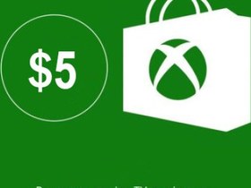 تصویر گیفت کارت 5 دلاری ایکس باکس 