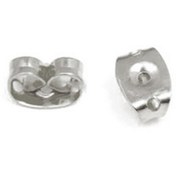 تصویر گوشواره نقره پشت گوشواره ESi-076