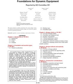 خرید و قیمت دانلود کتاب ACI 351.3R-04 Foundation for Dynamic Equipment ...