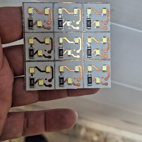 تصویر پی سی بی ۱۲ ولت ۳ وات کوچک 