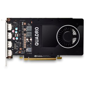 تصویر کارت گرافیک پی ان وای مدل پی 2000 با حافظه 5 گیگابایت Nvidia Quadro P2000 5GB GDDR5 Graphics Card