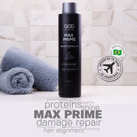 تصویر کراتین (هیدروتین) مکس پرایم کیو او دی QOD Keratin Hair Brand QOD Model Max Prime Volume 1000 ml