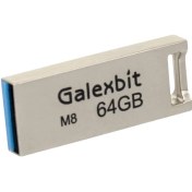 تصویر فلش مموری گلکسبیت مدل GALEXBIT M8 ظرفیت 64 گیگ GALEXBIT M8 flash memory model, 64 GB capacity