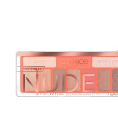 تصویر پالت سایه چشم کاتریس مدل کرال نوود The Coral Nude Catrice Palette Eyeshadow The Coral Nude