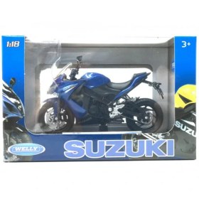 تصویر ماکت موتورسیکلت سوزوکی جی ای ایکس اس 1000 اف ویلی (SUZUKI GSX-S1000F BY WELLY) 