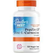 تصویر کپسول زینک ال کارنوزین دکتربست ۱۲۰ عددی 