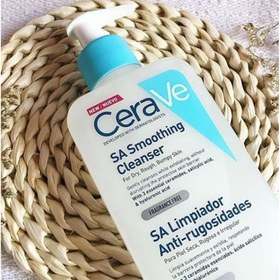 تصویر ژل شسستشو سراوی مدل SA Smoothing صاف و نرم کننده پوست زبر و خشک 500 میل CeraVe SA Smoothing Cleanser 500ml