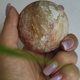 تصویر گوی ماساژ سنگ نمک قطر 6 فروش عمده - ترکیبی از همه رنگها salt ball r6