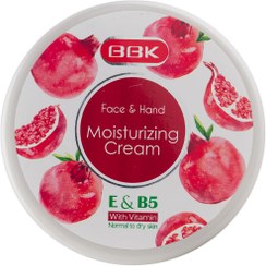 تصویر کرم مرطوب کننده کاسه ای با رایحه انار 250میل ببک Bbk Pomegranate Face And Hand Moisturizing Cream 250ml