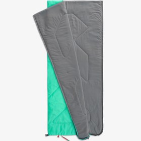 تصویر کیسه خواب کودک کچوا Quechua Children's Outdoor Sleeping Bag - Turquoise - MH100 20°C 