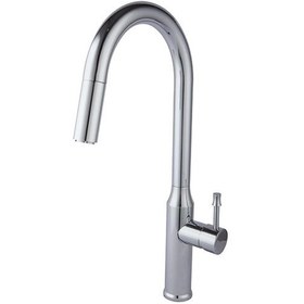 تصویر شیر ظرفشویی راسان مدل کارمن رنگ کروم 