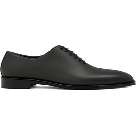 تصویر کفش مردانه ونتو مدل آکسفورد جنس چرم شبرو مشکی - 40 VENETO men's shoes, Oxford model, made of black suede leather