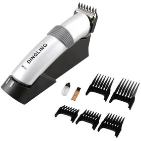 تصویر ست ماشین اصلاح موی بی‌سیم و شارژی چندرنگ برند dingling Rechargeable Cordless Hair Trimmer Kit Multicolour