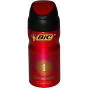 تصویر اسپری زنانه بیک مدل No.1 حجم 150 میلی لیتر ا Bic No.1 Spray For Women 150ml Bic No.1 Spray For Women 150ml