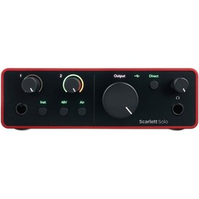 تصویر پک استودیو فکوسرایت Focusrite scarlett Solo Studio G4 