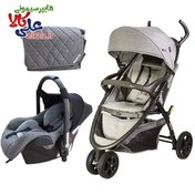 تصویر ست کالسکه دلیجان مدل مسافرتی مکس MAX Delijan max stroller