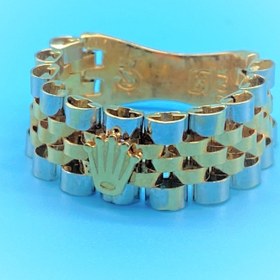 تصویر انگشتر رولکس 5 رج 