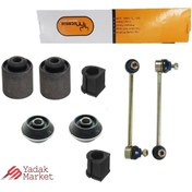 تصویر مجموعه جلوبندی مصرفی ۸ تکه میشلن مناسب کوییک دنده ای 