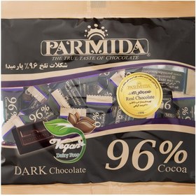 تصویر شکلات تلخ 96 درصد پارمیدا مقدار 320 گرم Parmida 96 Percent Dark Chocolate 320gr 