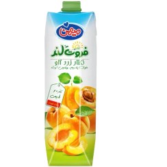 تصویر آبمیوه " نکتار زردآلو " فروت لند - ( پاکتی ) حاوی پوره زرد آلو ( 1 لیتری ) 