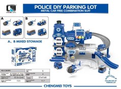 تصویر اسباب بازی پارکینگ پلیس آیتم CLM-991 تک و عمده 