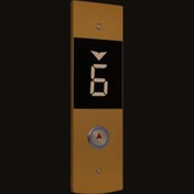 تصویر پنل شستی طبقه (توکار) 