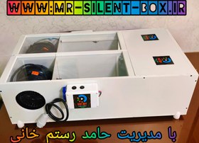 تصویر سوپرسایلنت باکس ۲ ظرفیتی دمنده و مکنده بدون آپشن ماینر های سری M30.M50 