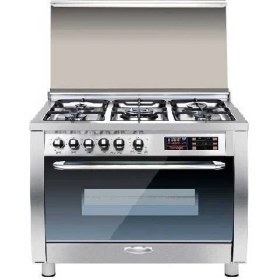تصویر اجاق گاز فردار تمام استیل تاکنوگاز مدل SFL-SS all-steel tacnogas SFL-bs gas stove