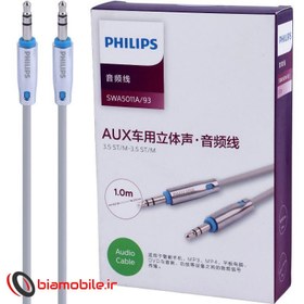 تصویر کابل Philips SWA5011A/93 AUX 1m 