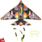 تصویر کایت جنگنده سایز ۱۲۰ سانتی متر 