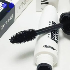 تصویر ریمل اصلی حجم دهنده فرچه مویی بل کویین سفید Original White Belle Queen hair volume mascara