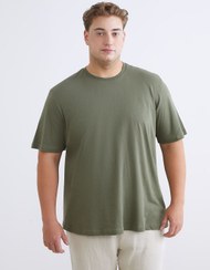 تصویر تی شرت سایز بزرگ مردانه ال سی وایکیکی lc-waikiki lc waikiki 