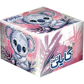 تصویر دستمال کاغذی جعبه ای ۵۰ برگ طرح کوالا 