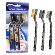 تصویر فرچه سیمی مدل F24 مجموعه 3 عددی F24 Wire Brush 3 PCS