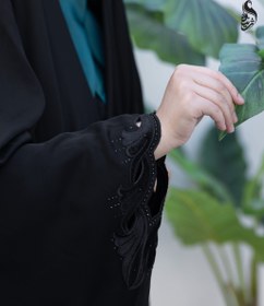 تصویر چادر گلدوزی مروارید 