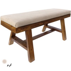 تصویر نیمکت چوبی 