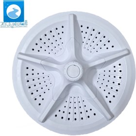 تصویر پروانه ماشین لباسشویی دوقلو صنام (۳۷سانتی متر_۱۰شیار) Twin washing machine impeller Sanam (37CM)