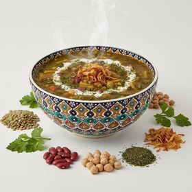 تصویر پک آش نیمه آماده 