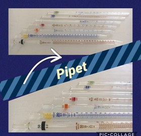 تصویر پیپت 2 سی سی کلاس A یونی گلس UNIGLASS 2 cc Glass Pipette