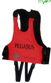 تصویر جلیقه نجات درهنوردی و رفتینگ و شنا (لایف جاکت) برند پگاسوس PEGASUS - تسمه پا PERSONAL PFD PEGASUS LIFE JACKET