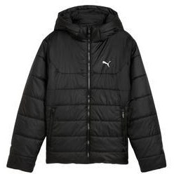 تصویر کاپشن 01 بچه گانه مشکی کلاهدار ESS پوما Puma 