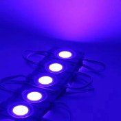 تصویر ال ای دی بلوکی COB سکه ای آبی 20 عددی 