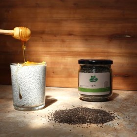 تصویر دانه چیا آبگینه - 250 گرم 