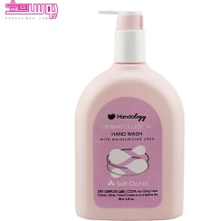 تصویر مایع دستشویی کرمی سافت ارکید هندولوژی حجم 500ml 
