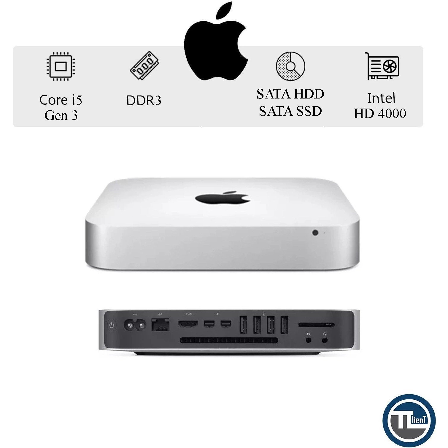 2TB SSD搭載 Mac mini Late 2012 Core i7 MD388J/A Quad Core