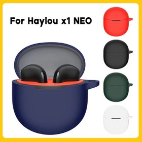 تصویر کاور ایرپاد سیلیکونی هایلو HAYLOU مدل X1 NEO Haylou silicone AirPods cover model X1 NEO