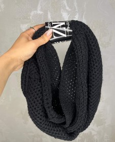 تصویر شال بافت رینگی - زرشکی 