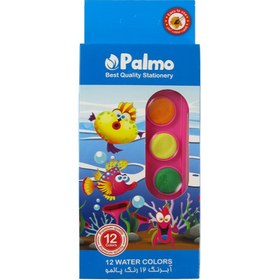 تصویر آبرنگ 6 رنگ پالمو 