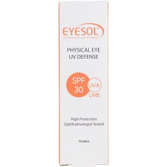 تصویر کرم ضد آفتاب دور چشم Spf30حجم 15میل آیسول 